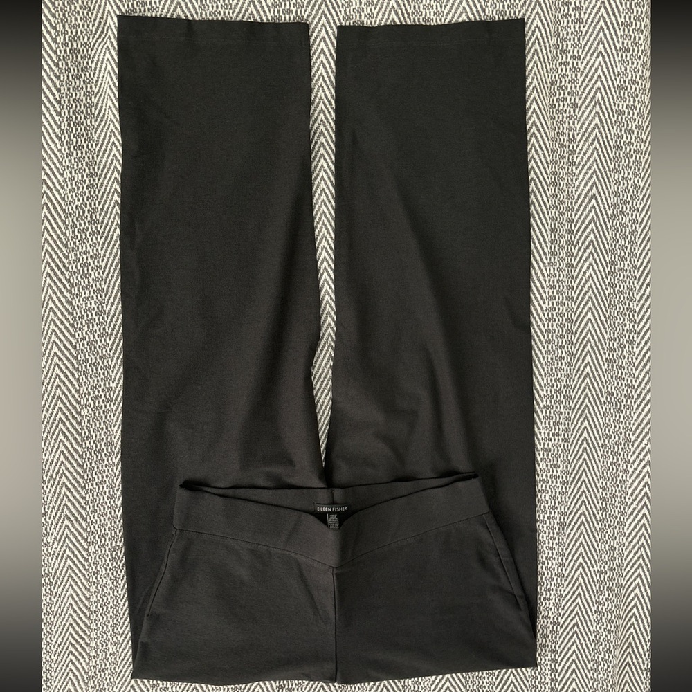 Eileen Fisher | Pants In dark Gray | Pull On Stretch | Sz M
